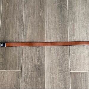 Tommy Hilfiger Men's Tan Leather Belt Bag Style Strap